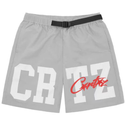 Corteiz CRTZ Nylon in Grey Shorts