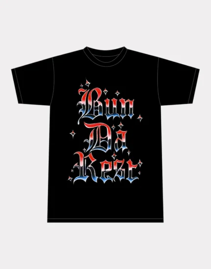 Corteiz Bun Da Rest Royale T shirt Black