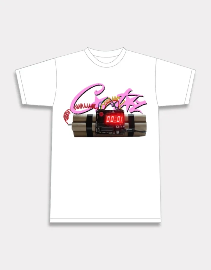 Corteiz No Time 4 Luv T shirt White