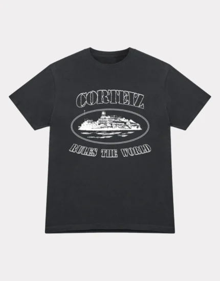 Corteiz OG Alcatraz T Shirt Black