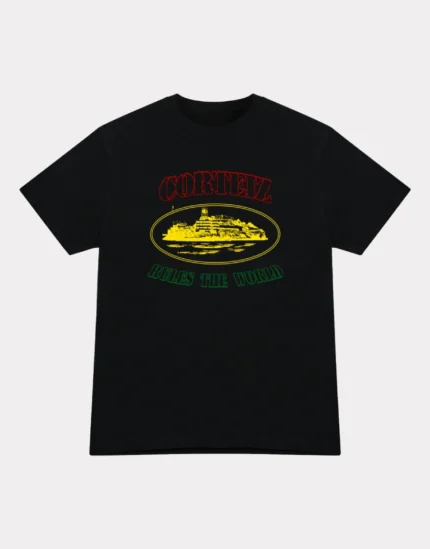 Corteiz OG Carni Alcatraz T shirt Black