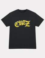 Corteiz Old English T Shirt Black