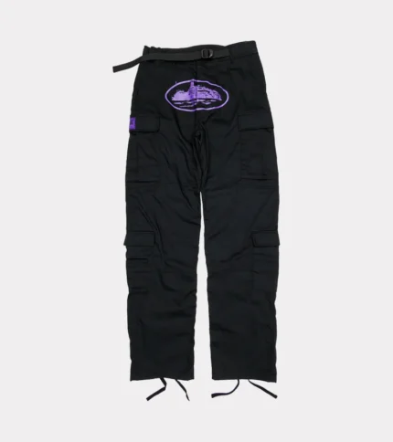 Corteiz Purp Guerillaz Cargos