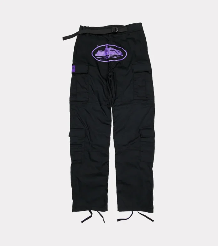 Corteiz Purp Guerillaz Cargos