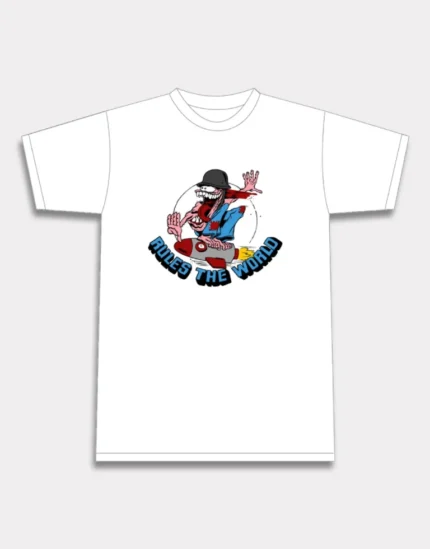 Corteiz Rocketman T shirt White