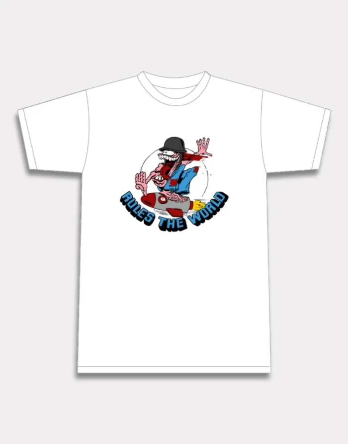 Corteiz Rocketman T shirt White